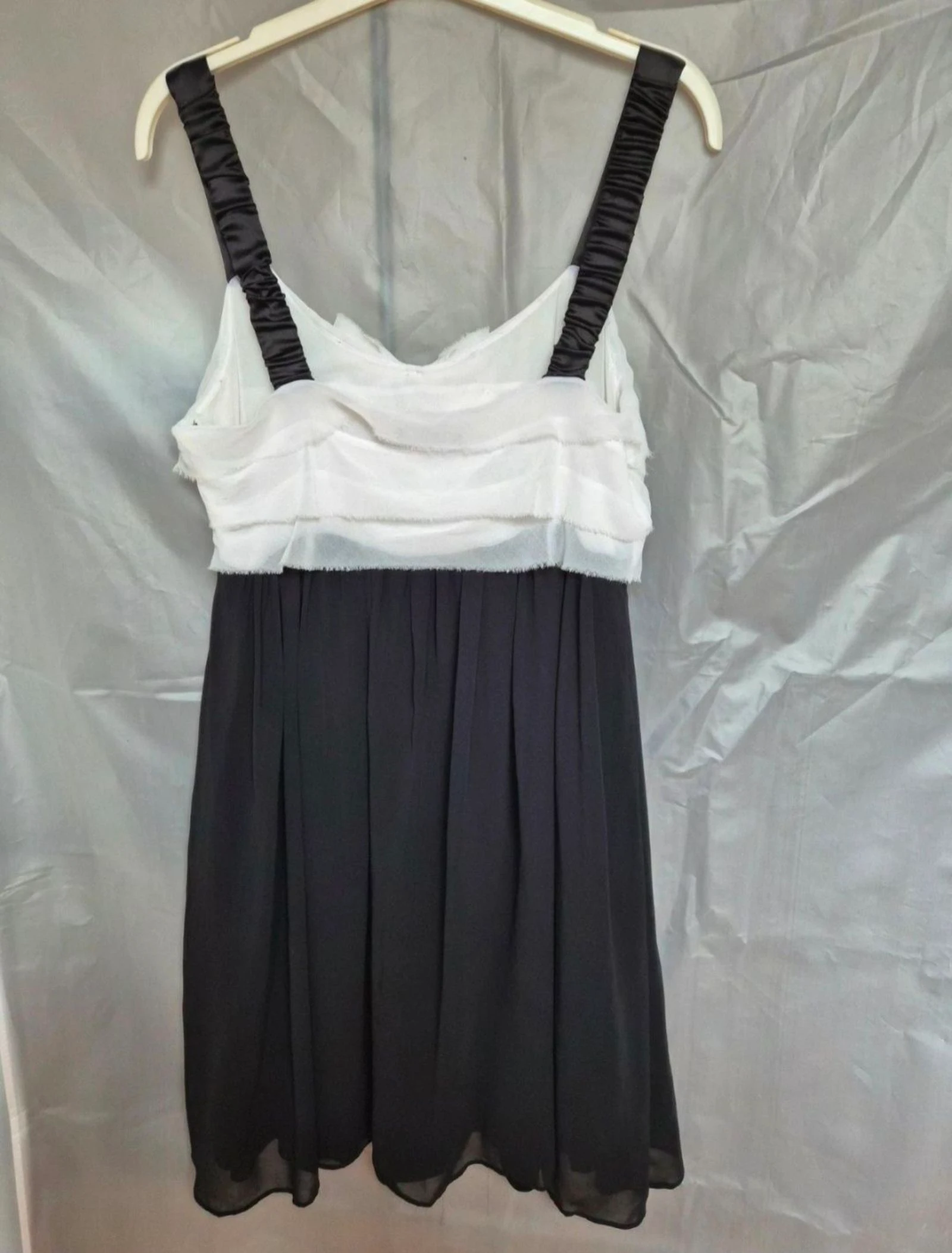 Vestido Morgan preto/branco tamanho 40/L – photo 4